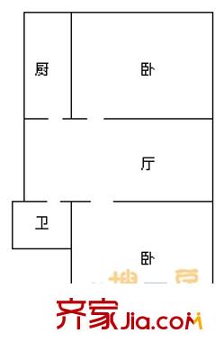 公祥街小區(qū)戶(hù)型圖公祥街 2室 戶(hù)型圖 2室1廳1衛(wèi)1廚