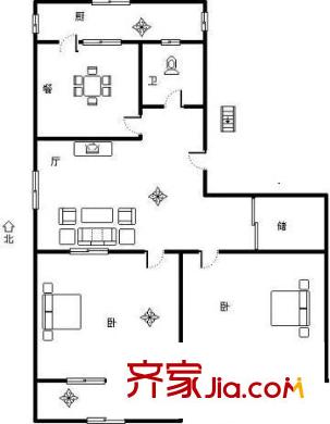 文莊中建八局宿舍戶型圖02