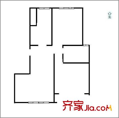 晨曦嘉園戶型圖晨曦家園 1室 戶型圖 1室2廳1衛(wèi)1廚