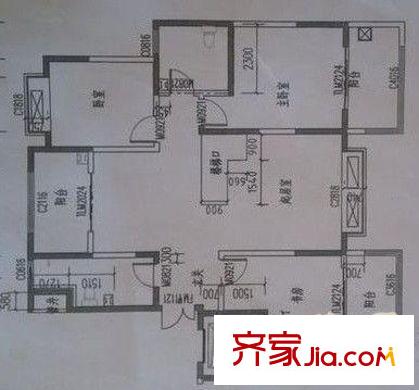 晨曦嘉園戶(hù)型圖晨曦家園 2室 戶(hù)型圖 2室1廳1衛(wèi)1廚