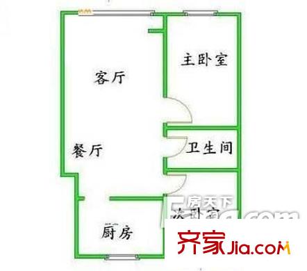 成豐橋單位宿舍 戶型圖