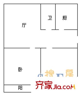 公祥街小區(qū)戶(hù)型圖公祥街 2室 戶(hù)型圖 2室1廳1衛(wèi)1廚