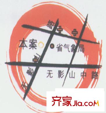 龍箭山莊交通圖