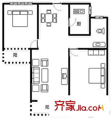 文莊中建八局宿舍戶型圖文莊中建八局戶型圖01 