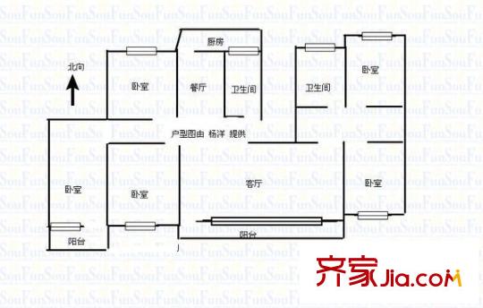 開元西區(qū) 0室 戶型圖