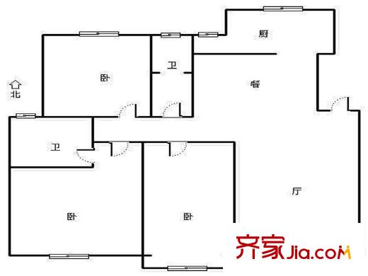舜苑小區(qū)省人大宿舍 戶型圖