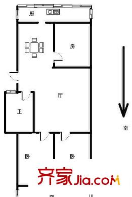 華能路地勘局宿舍 0室 戶型圖