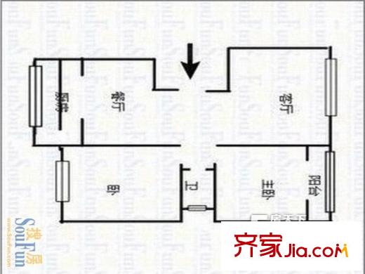 龍奧新居 戶型圖