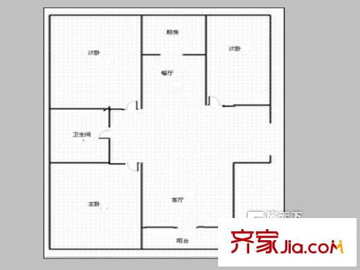 龍奧新居 戶型圖