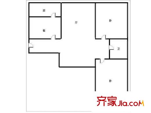 機(jī)車工廠九宿舍 戶型圖