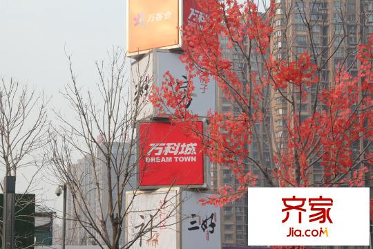 濟(jì)南萬科城售樓處外景（2015-03-18）
