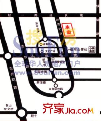 聚鑫旺園交通圖