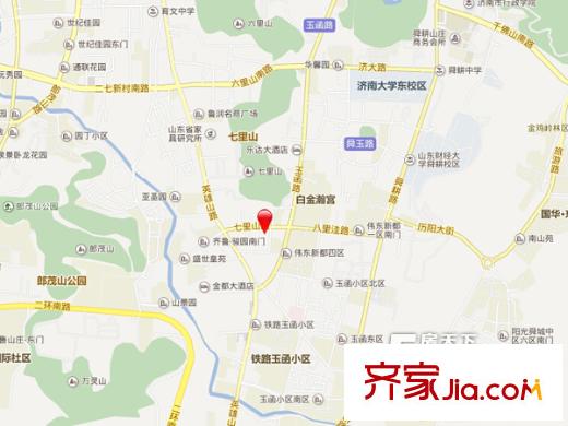 金源山居交通圖 