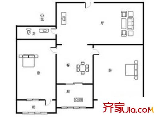 機車工廠九宿舍 戶型圖