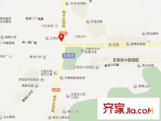 工商銀行宿舍（濟(jì)微路）交通圖