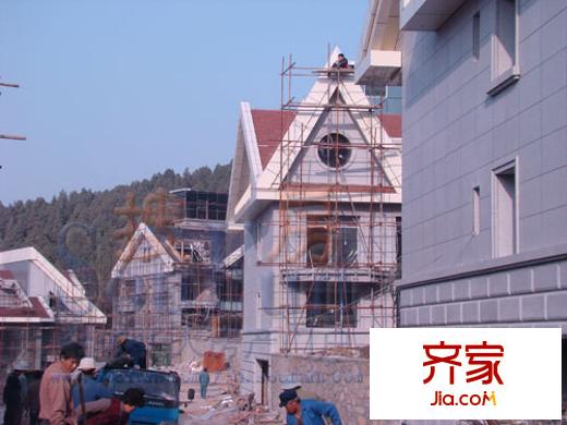燕子山莊外景圖 