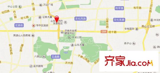 青年西路單位宿舍交通圖 