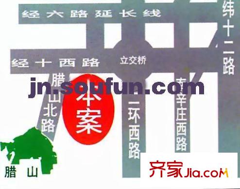 景繡苑交通圖