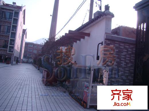 燕子山莊外景圖 
