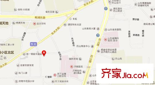 東關(guān)大街宿舍交通圖 