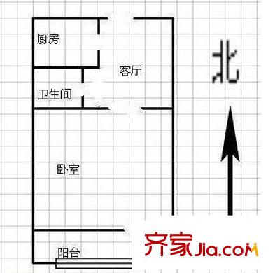 濟(jì)微路中建八局宿舍 0室 戶型圖