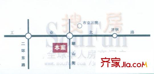 農(nóng)機(jī)小區(qū)二期交通圖