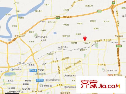 農(nóng)機(jī)小區(qū)二期交通圖 