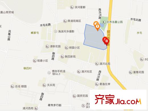 柳云小區(qū)交通圖