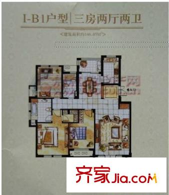 東淼家園 4室 戶型圖