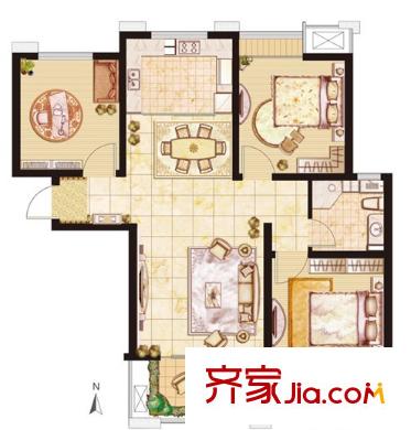 東方沁園 戶型圖