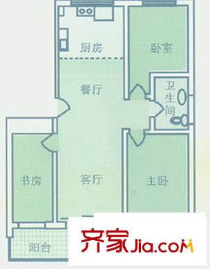 鳴泉嘉園 戶型圖