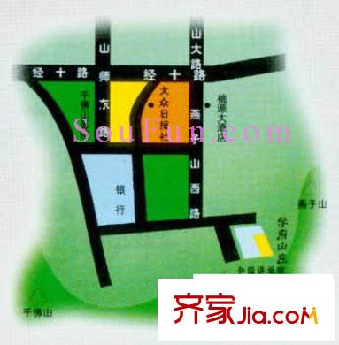 開元圣華山莊交通圖