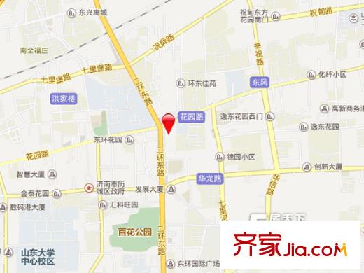 山大五宿舍交通圖 