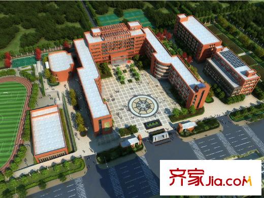 和潤幸福城學(xué)校鳥瞰圖