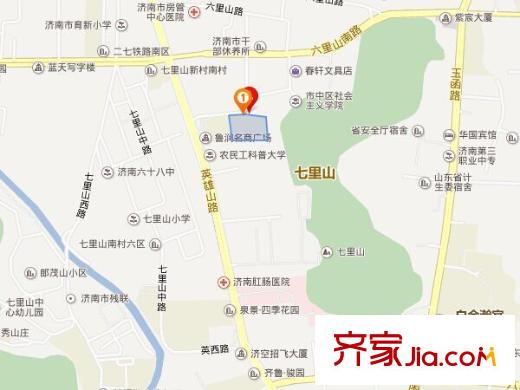 英雄山路房地產(chǎn)開發(fā)公司宿舍交通圖英雄山路房地產(chǎn)開發(fā)公司