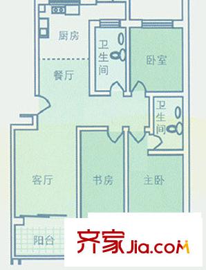 鳴泉嘉園 戶型圖