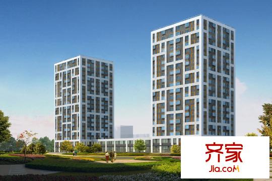 明湖?白鷺郡外立面實景圖