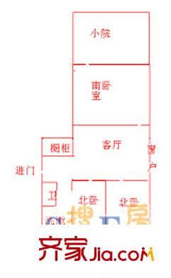 徐家花園 3室 戶型圖