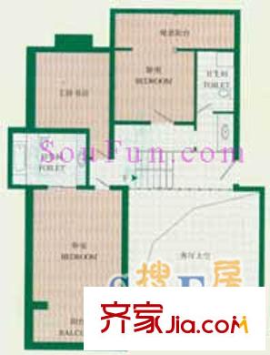 開元圣華山莊戶型圖戶型圖 5室3廳3衛(wèi)1廚
