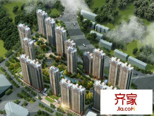 和潤幸福城鳥瞰圖