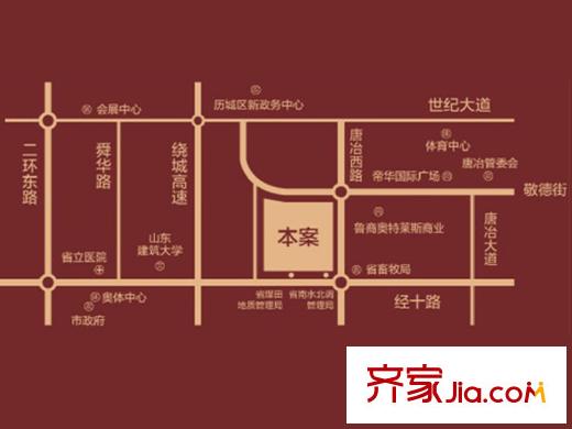和潤幸福城交通圖