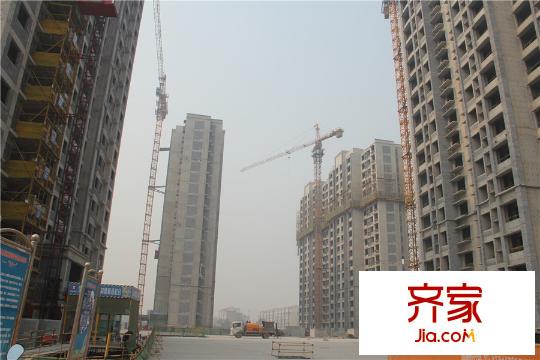 萬科?幸福里項目施工現(xiàn)場（2015-10-29）