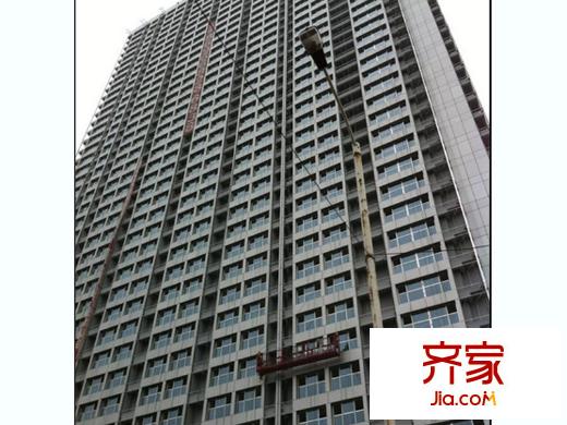 卓越時代廣場實景圖最新進度（2014-09-02）