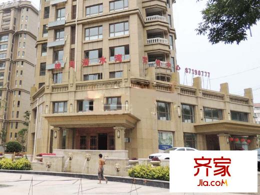 映月清水灣外景圖施工進(jìn)度圖（2014-7-11）
