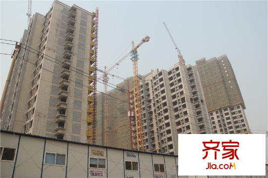 萬科?幸福里項目施工現(xiàn)場（2015-10-29）