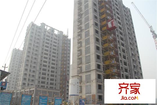 萬科?幸福里項目施工現(xiàn)場（2015-10-29）