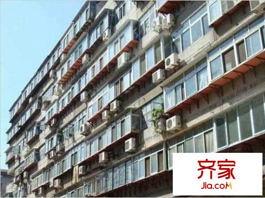 經(jīng)六路市中段宿舍外景圖 