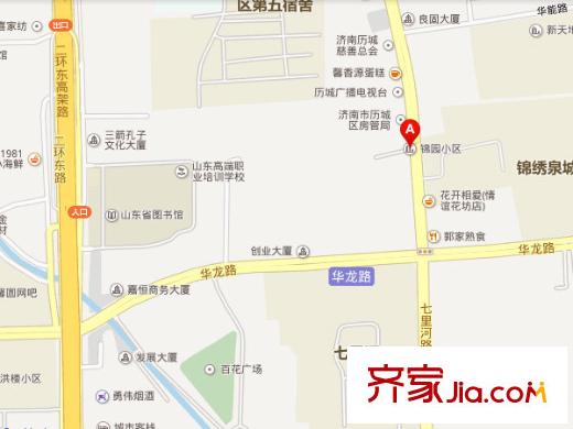 錦園小區(qū)交通圖