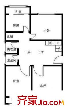 牛旺小區(qū)戶型圖322 3室2廳2衛(wèi)1廚
