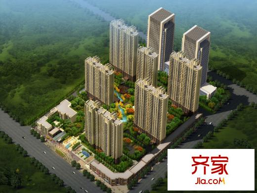 四建美林苑鳥瞰圖
